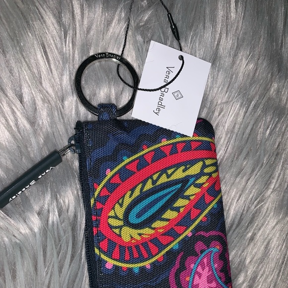 🌟 Vera Bradley Petal Paisley ID case keychain🌟 - Picture 4 of 6